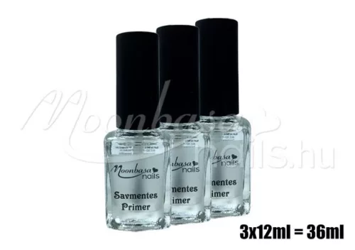Moonbasanails Primer fără acid 3x12ml  