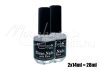 Moonbasanails Clean Nails rizs kivonattal - gombásodást megelőző folyadék 2x14ml  