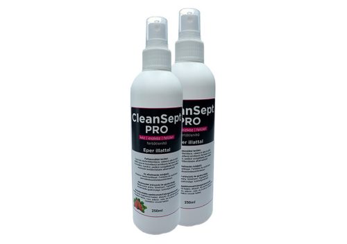 CleanSept Pro - Kéz- eszköz- és felületfertőtlenítő 2x250ml  Eper illatú