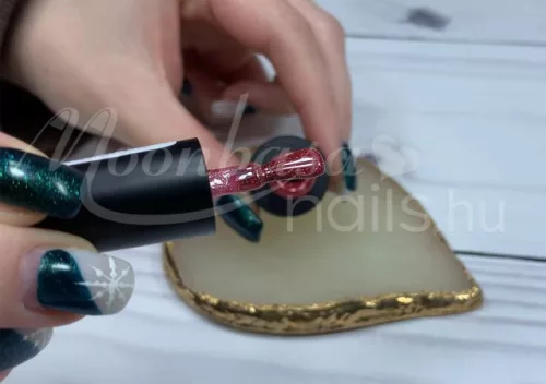 Lac gel in 3 pasi 4ml #224 Ruby Fire