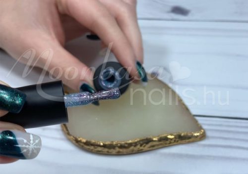 Lac gel in 3 pasi 4ml #229 Praf de diamant albastru