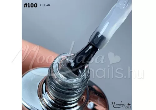 Gel de construcție cu pensulă 12ml #100 Transparent