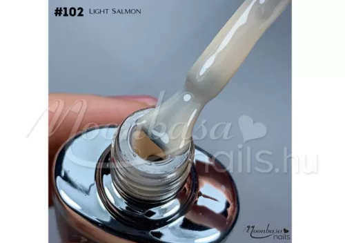 Gel de construcție cu pensulă 12ml #102 Somon deschis