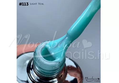Gel de construcție cu pensulă 12ml #113 Albastru deschis