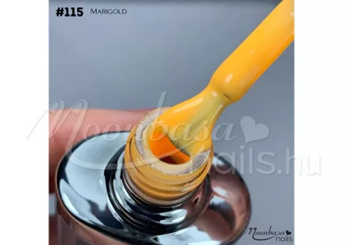 Gel de construcție cu pensulă 12ml #115galben-portocaliu