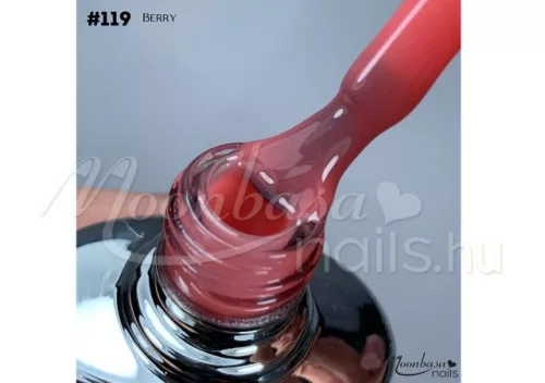 Gel de construcție cu pensulă 12ml #119 Berry