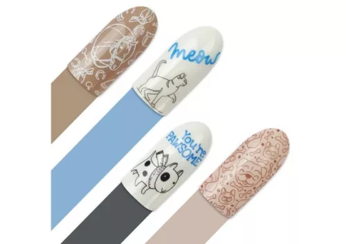 Placă de stampilare - Moyra  #142 My Little Pet Shop