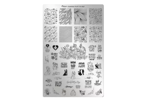 Foaie Moyra Pattern Designer pentru plăci de imprimare  #141 