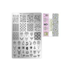 Placă de stampilare - Moyra  #146 Silversmith