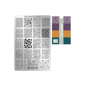 Placă de stampilare - Moyra  #149 noiembrie