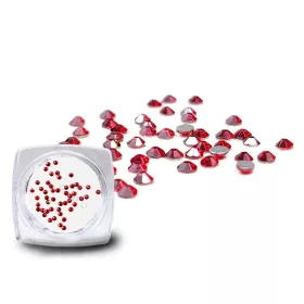 Strasuri cristal, 50 bucăți #SS3 Light Siam