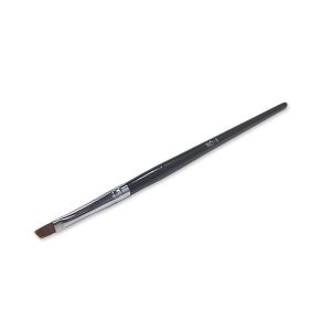 Pensulă unghiulară, plată  Z031-4 Negru