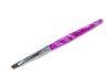 Zselé ecset lapos  Z002-2 lila
