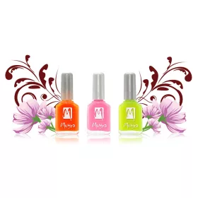 Set de lacuri de unghii neon   