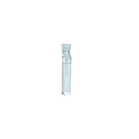   Sticluță pentru mostre de parfum 1 buc. 1,5ml cu capac transparent/alb