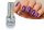 Lac gel crackle 4 ml #574 Ametist