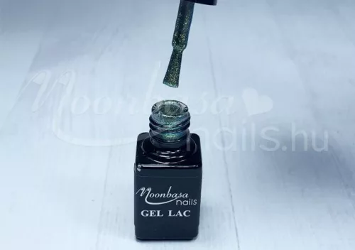 Lac de unghii gel One Step 5ml #025 Hologram verde sclipitor