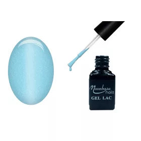   Lac de unghii gel One Step 5ml #168 Albastru primăvară sclipitor