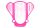 Műköröm sablon 50 db #004 Summer pink