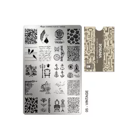 Placă de imprimare - Moyra  #05 Vintage