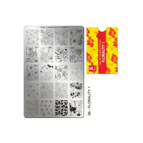 Placă de imprimare - Moyra  #06 Floralitate 1