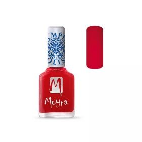 Lac de unghii pentru stampilare - Moyra 12ml SP 02 Rosu