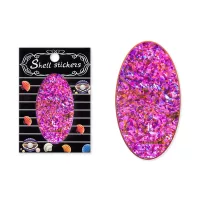 Autocolant cu efect de scoică