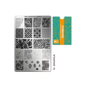 Placă de stampilare - Moyra  #19 Maharaja