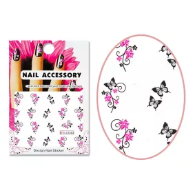 Autocolant cu efect acrilic  BLE-2363 Artă cu fluturi