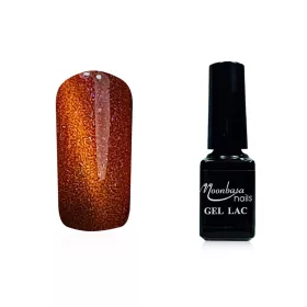 Lac gel pentru unghii Tiger Eye 5ml #802 Mandarin
