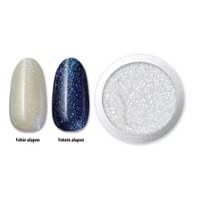 Pudră pigmentată cameleonică #01 albastru turcoaz