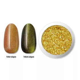 Pudră pigmentată cameleonică #02 Auriu