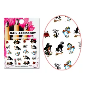 Autocolant cu efect acrilic  BJC-044 Vrăjitoare