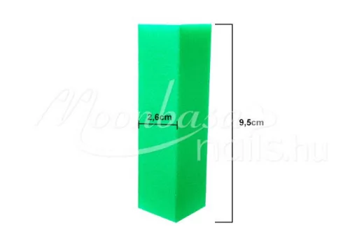 Tampon cu patru fețe   Verde neon