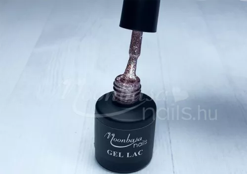 Gel lac 6ml #306 Argintiu cu glitter  