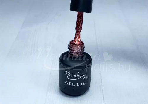 Gel lac 6ml #310 Rosu catifelat cu glitter  