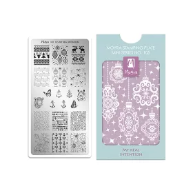 Mini placă de stanțare  #105 My Real Intention