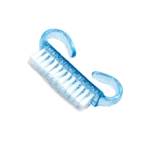 Mini perie de praf cu peri tari   Albastru