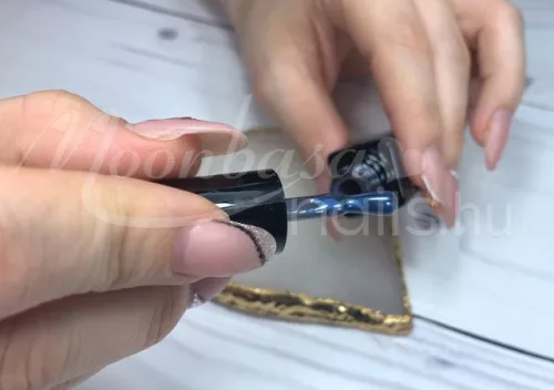 Lac gel acoperitor Tiger Eye 5ml #854 Albastru