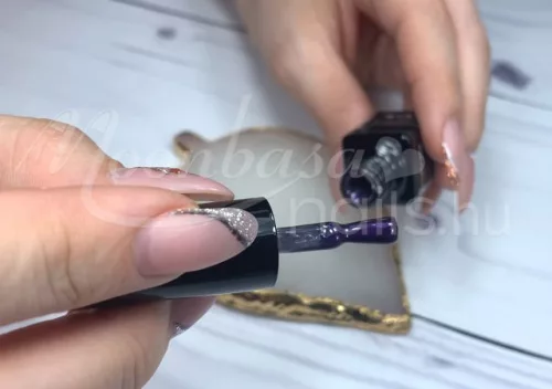 Lac gel acoperitor Tiger Eye 5ml #856 Violet