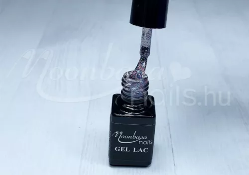 Lac de unghii gel One Step 5ml #251 Sclipici argintiu