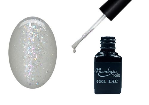 Gel lac One Step 5ml #254 Sclipire opal transparentă  