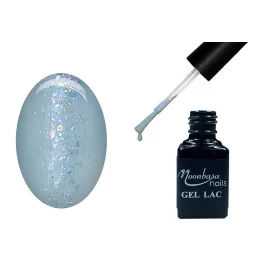   Lac de unghii gel One Step 5ml #257 Strălucire opal albastru deschis