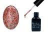 Gel lac One Step 5ml #258 Pudră sclipitoare roșu ruginiu  