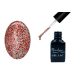 Gel lac One Step 5ml #258 Pudră sclipitoare roșu ruginiu  
