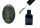 Gel lac One Step 5ml #261 Verde intens cu glitter curcubeu  
