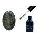 Gel lac One Step 5ml #261 Verde intens cu glitter curcubeu  