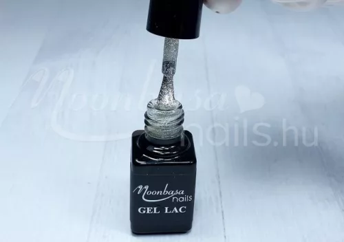 Lac de unghii gel One Step 5ml #085 Argintiu sclipitor