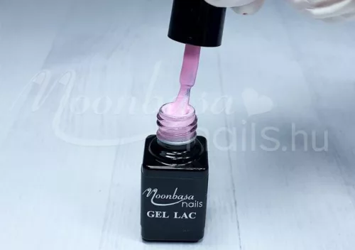 Lac de unghii gel One Step 5ml #096 Roz deschis cu sclipici subtil