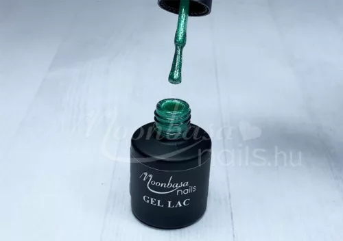 Gel lac 6ml #029 Verde algă cu sclipici